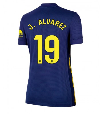 Atletico Madrid Julian Alvarez #19 Bortatröja Dam 2025-26 Kortärmad